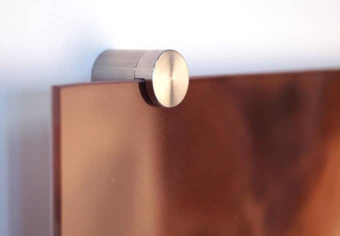 Protector antisalpicaduras / Panel de cocina con fijación de abrazadera