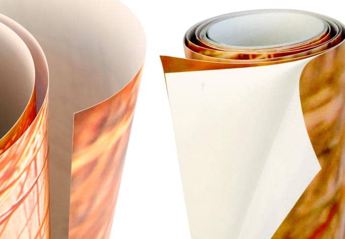 Montaje de papel pintado